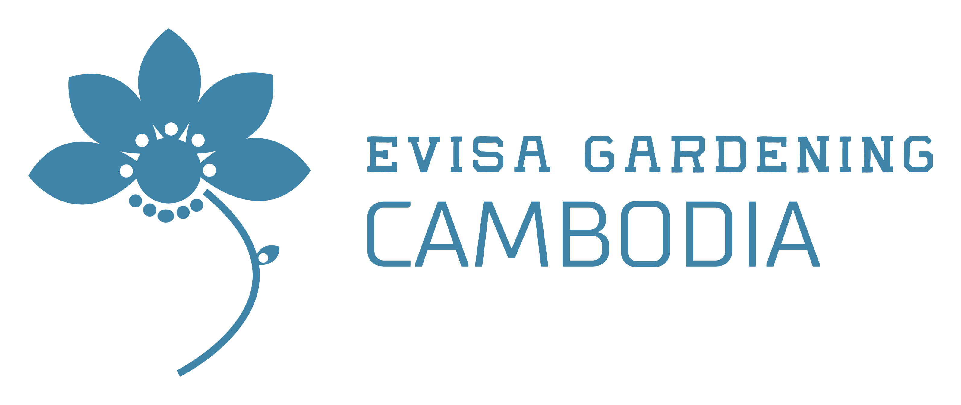 cambodia evisa gardening logo